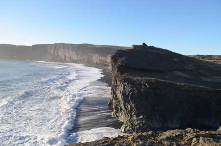 Lava Cliffsの写真素材