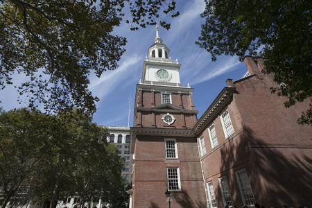 Independence Hall, Philadelphiaのeditorial素材