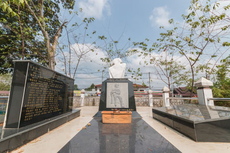 Museum Thai-Japan friendship Khunyuam, Mae Hong Son province, Northern Thailand May 1 2017のeditorial素材