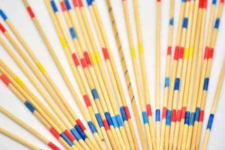 Chinese wooden chopsticks, colorfully painted