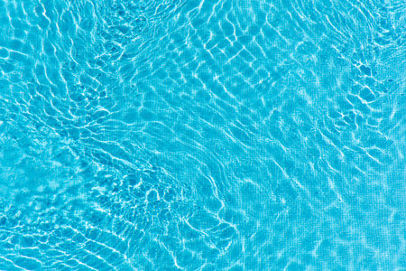 Water of a swimming pool seen from above, texture