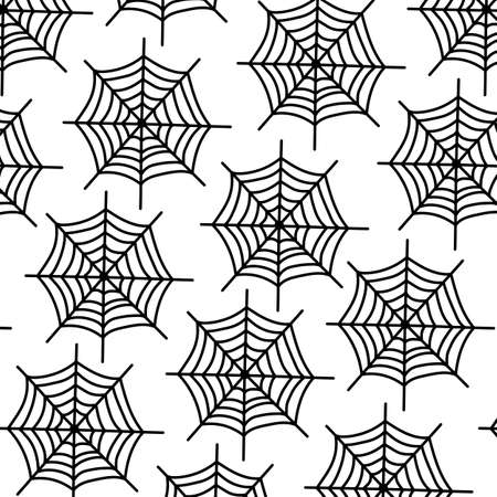 Halloween spiders web.のイラスト素材