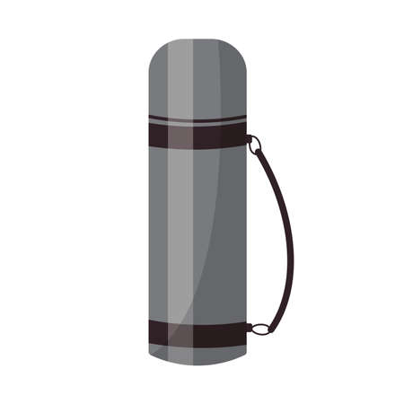 Container for hot drink. vector illustration...のイラスト素材