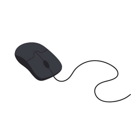 Computer mouse. Cursor tool for digital displayのイラスト素材