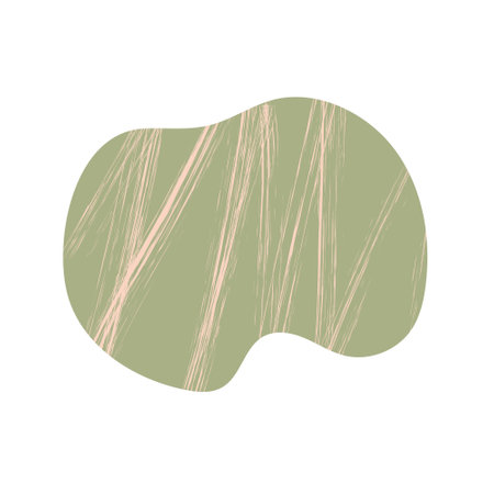 Decorative boho shape. Abstract geometric element. Aesthetic symbol.のイラスト素材