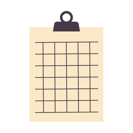 Memo notepad with pin. Cute lined notebook template for notes.のイラスト素材