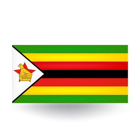 Zimbabwe Flagのイラスト素材