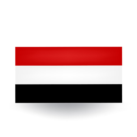 Yemen Flagのイラスト素材