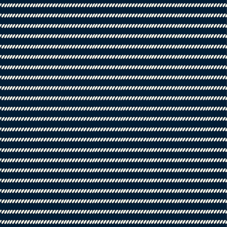 Seamless Striped Navy Rope Patternのイラスト素材