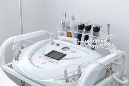 a set of tips for a cosmetological combine for skin careの写真素材