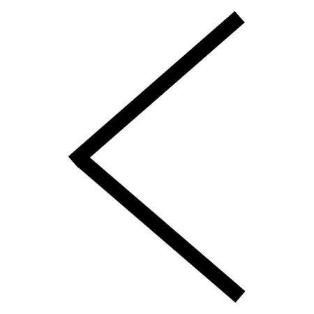 vector runic scandinavian celtic alphabet letter Cのイラスト素材