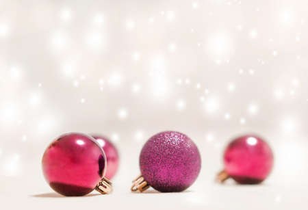 Christmas ornament on a defocus background. High quality photoの写真素材