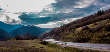 Beatiful Mountains View	in Carpathians Ukraineの写真素材
