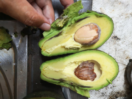 Damage of avocado effect, avocado effect.