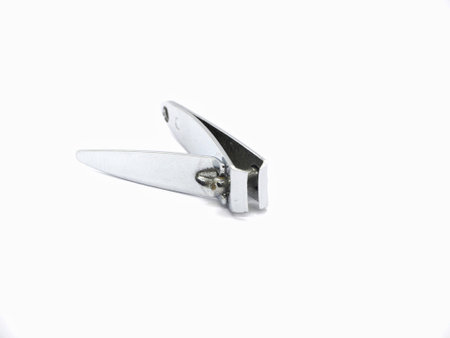 Nail clippers for beauty salons on a white background.の写真素材