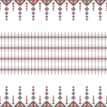Black and red line drawings, art, design, square pattern for use as background, white background.