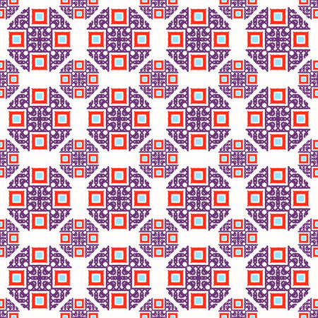 Draw lines with color, purple, red and blue, Design, Fabric pattern, Use as background image.の写真素材