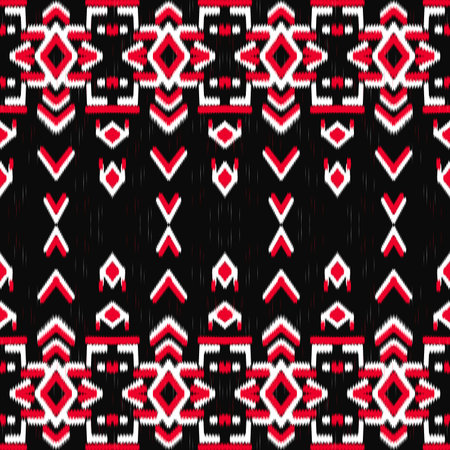 Abstract ethnic art, Ikat, Tribal seamless patterns, Carpet designs, Fabric patterns, Clothing, Wraps, Astec geometric art jewelry prints, Covers, Folk embroidery, Wallpaper.の写真素材