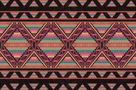 Abstract Ethnic Art, ikat, Tribal Seamless Patterns, Fabric Patterns, Clothing, Prints, Pattern,...