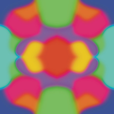 Abstract, artistic, using multi-colored colors come together to create pictures, patterns, pictures...