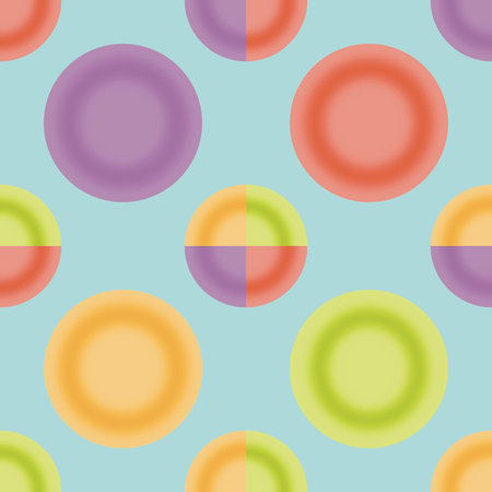 Colorful circles, circles, used for creating backgrounds, patterns printed in the image, patterns on product surfaces, multi-colored circle designs, used for creating backgrounds,の写真素材
