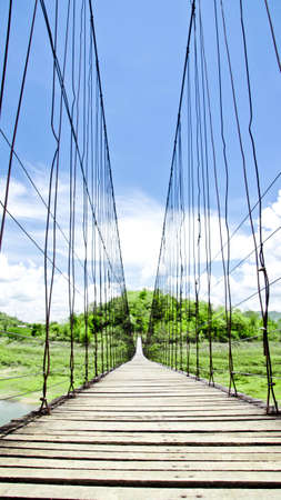 Rope Bridge at Kaengkrachan Dam