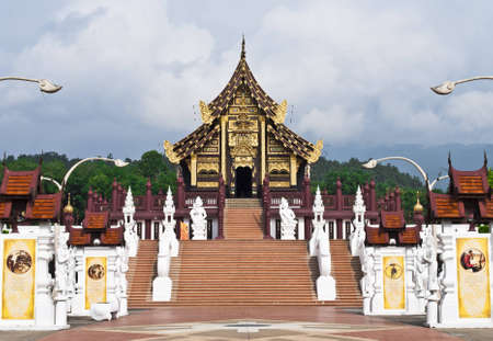 Beautiful Thai style Pavilion  の写真素材