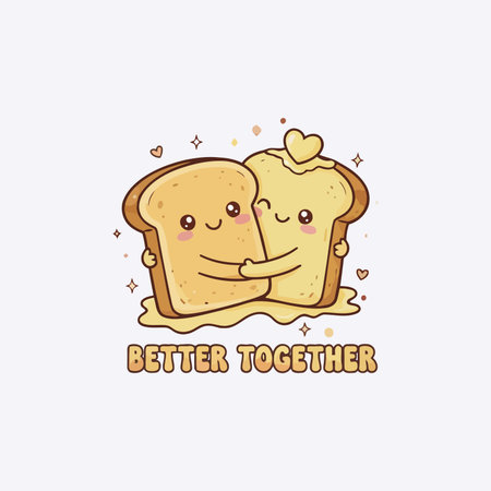 Bread design over white background, vector illustration. Vector graphic.のイラスト素材
