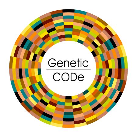 Abstract background for  science medicine  genetic in colorful tonesのイラスト素材