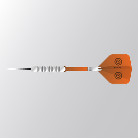 Orange dart. Vectorのイラスト素材