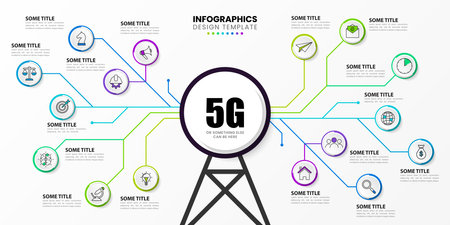 Infographic design template. Technology concept with 16 steps. Can be used for workflow layout,...
