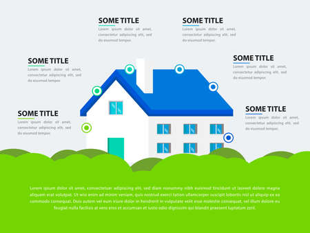 Infographic design template. Creative concept with 6 steps. Can be used for workflow layout, diagram, banner, webdesign. Vector illustrationのイラスト素材