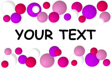 decoration for text informationのイラスト素材