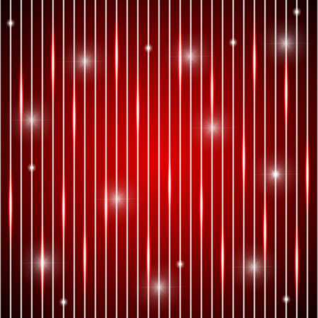 tech red background, shining red line background with starsの写真素材