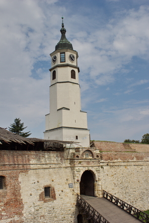 gate to fortress Kalemegdan, Beograd, Serbiaのeditorial素材