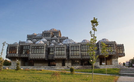National Library, Pristina, Kosovoのeditorial素材