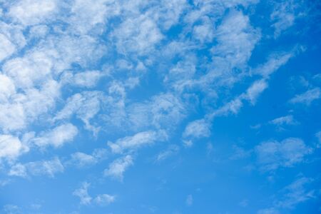 Beautiful natural background-sky with cloudsの写真素材
