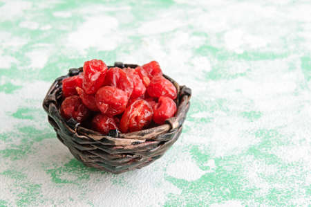 Dried berries in sugar - oriental sweets.の写真素材