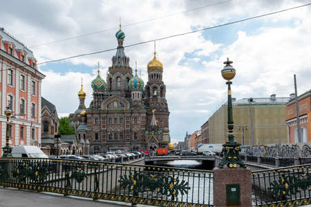 Russia, St. Petersburg, June 2022: Church of the Savior-on Bloodのeditorial素材