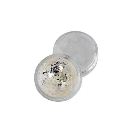 Dry powder two-color on transparent background PNG/PSD.の写真素材