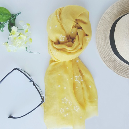 Mockup beauty accesories in Autumn and Summerの写真素材