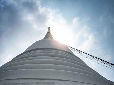 Temple white is beautifulの写真素材