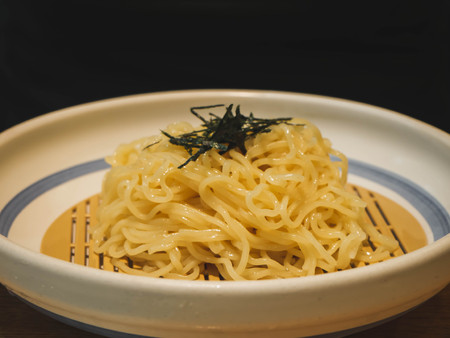 Cold soba of Seaweed Japan food