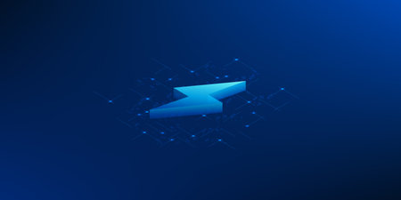 Energy Battery Technology Visualization, Renewable Power Storage, High-Efficiency Electric System,...