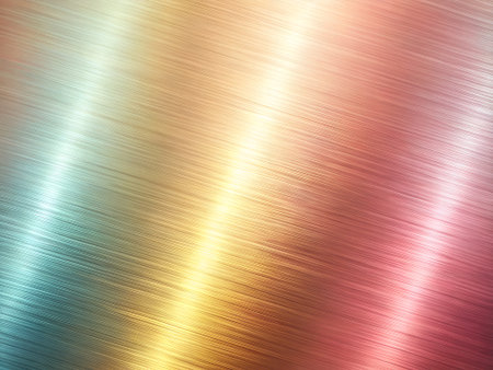 Metal background or texture of brushed steel plate with reflections Iron plate and shinyの素材