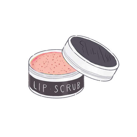 Lipp sclub. on a white back ground.のイラスト素材