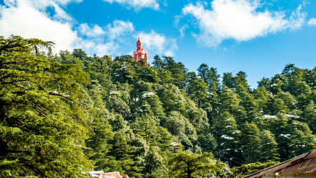 Shri Hanuman Mandir Jakhoo shimlaのeditorial素材