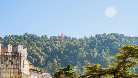 Shri Hanuman Mandir Jakhoo shimlaのeditorial素材