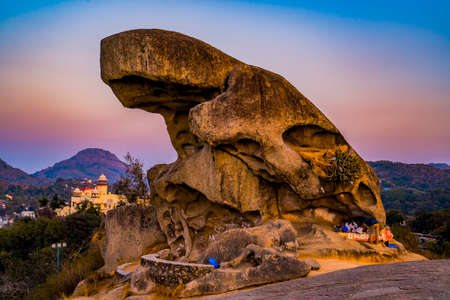 Mount Abu is a hill station in western Indiaâs Rajasthan state, near the Gujarat border.のeditorial素材