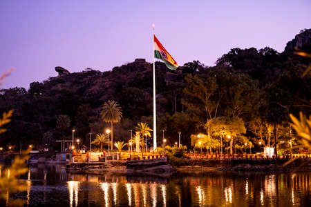 Mount Abu is a hill station in western Indiaâs Rajasthan state, near the Gujarat border.のeditorial素材